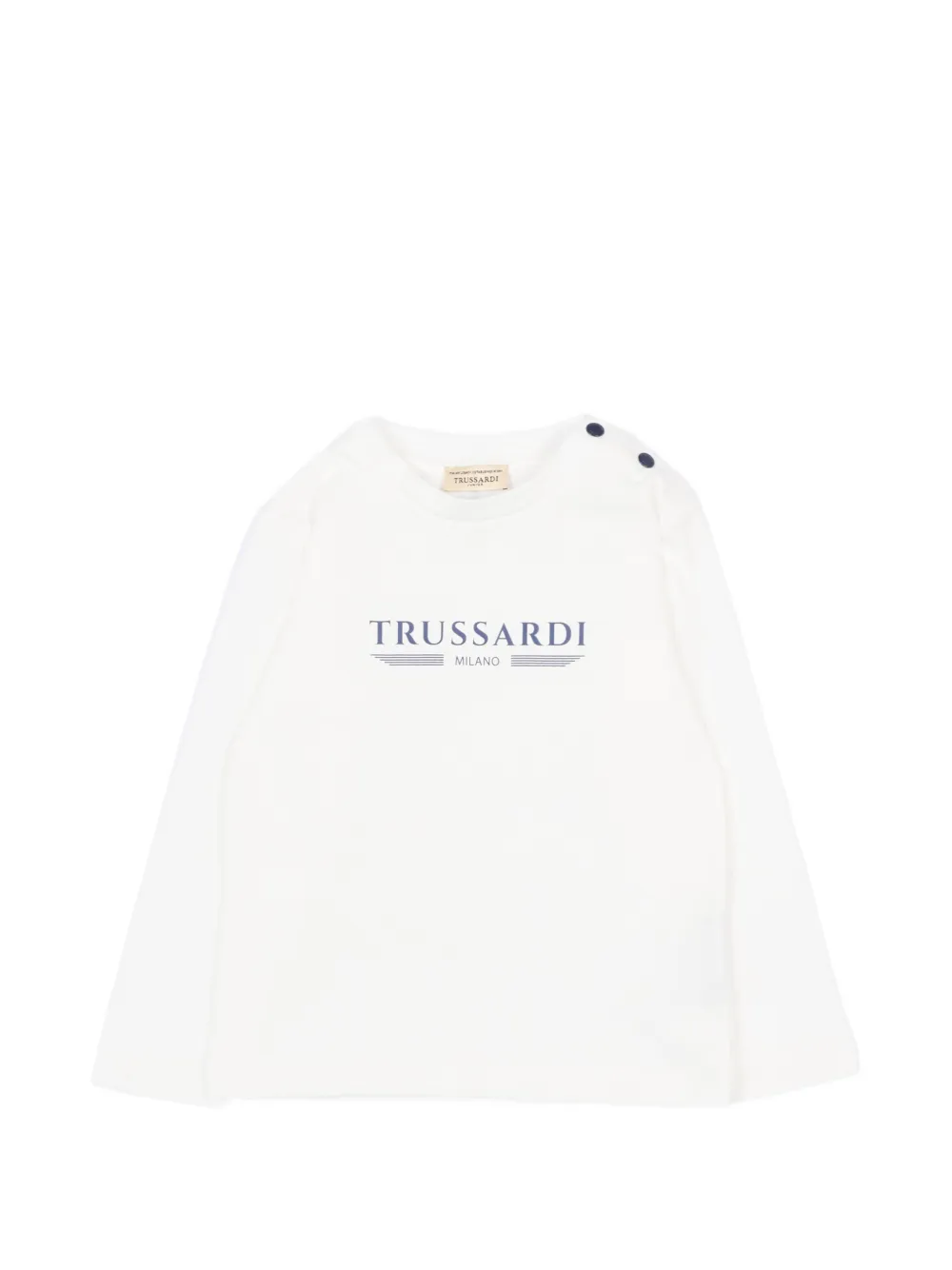 TRUSSARDI JUNIOR long-sleeve sweater - Bianco