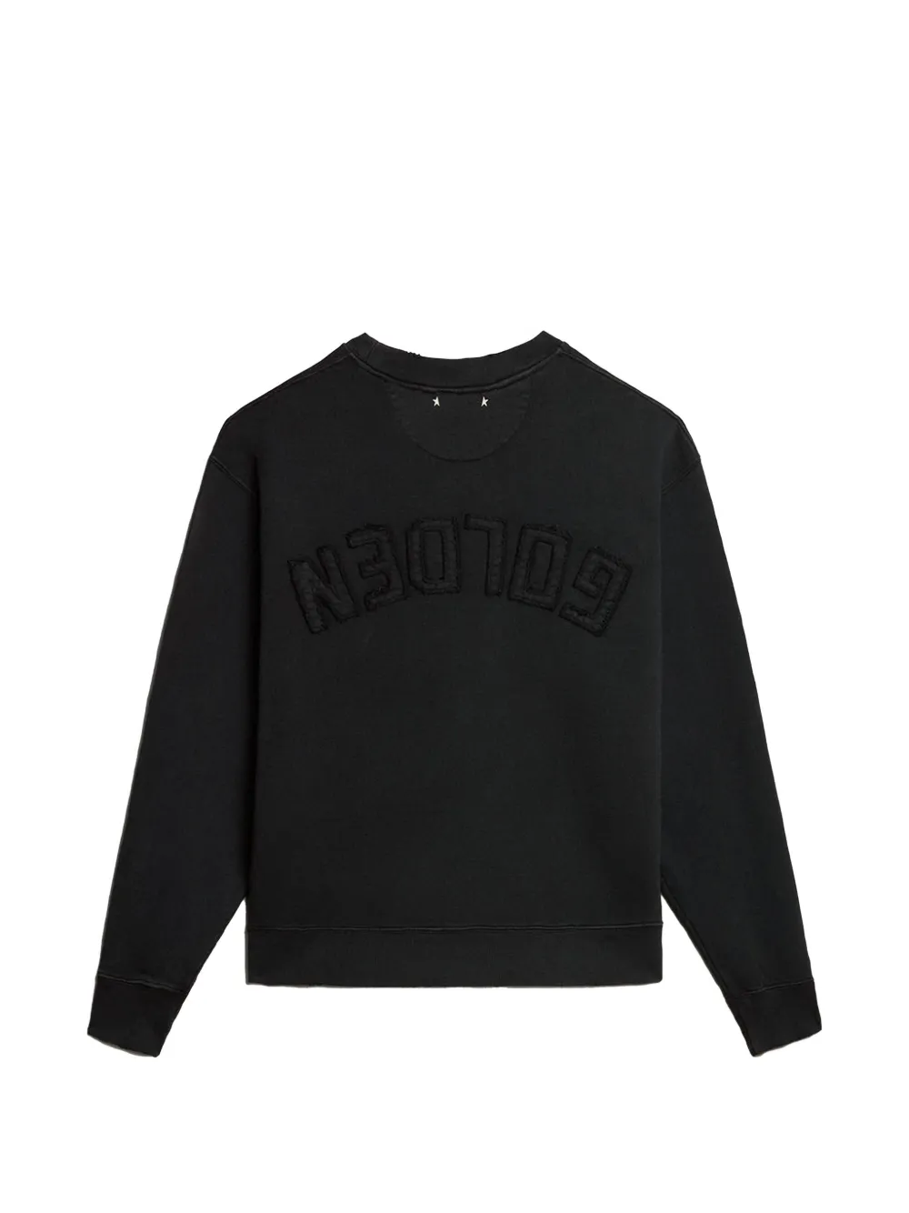 Golden Goose Sweater met logo op de achterkant Jersey Capsule Zwart