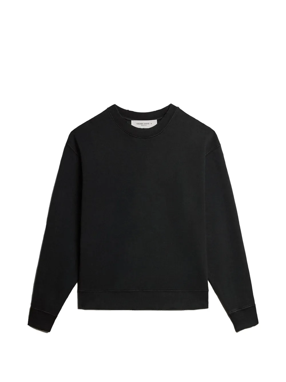 Golden Goose logo patch sweatshirt - Nero