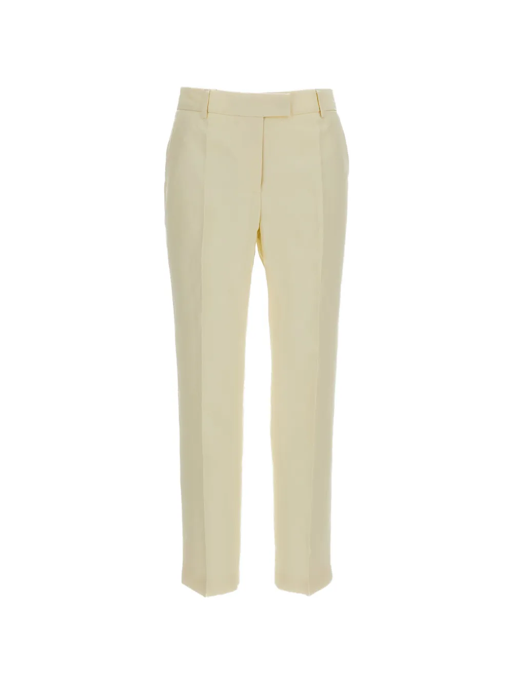 Alberto Biani pressed-crease tailored trousers - Toni neutri