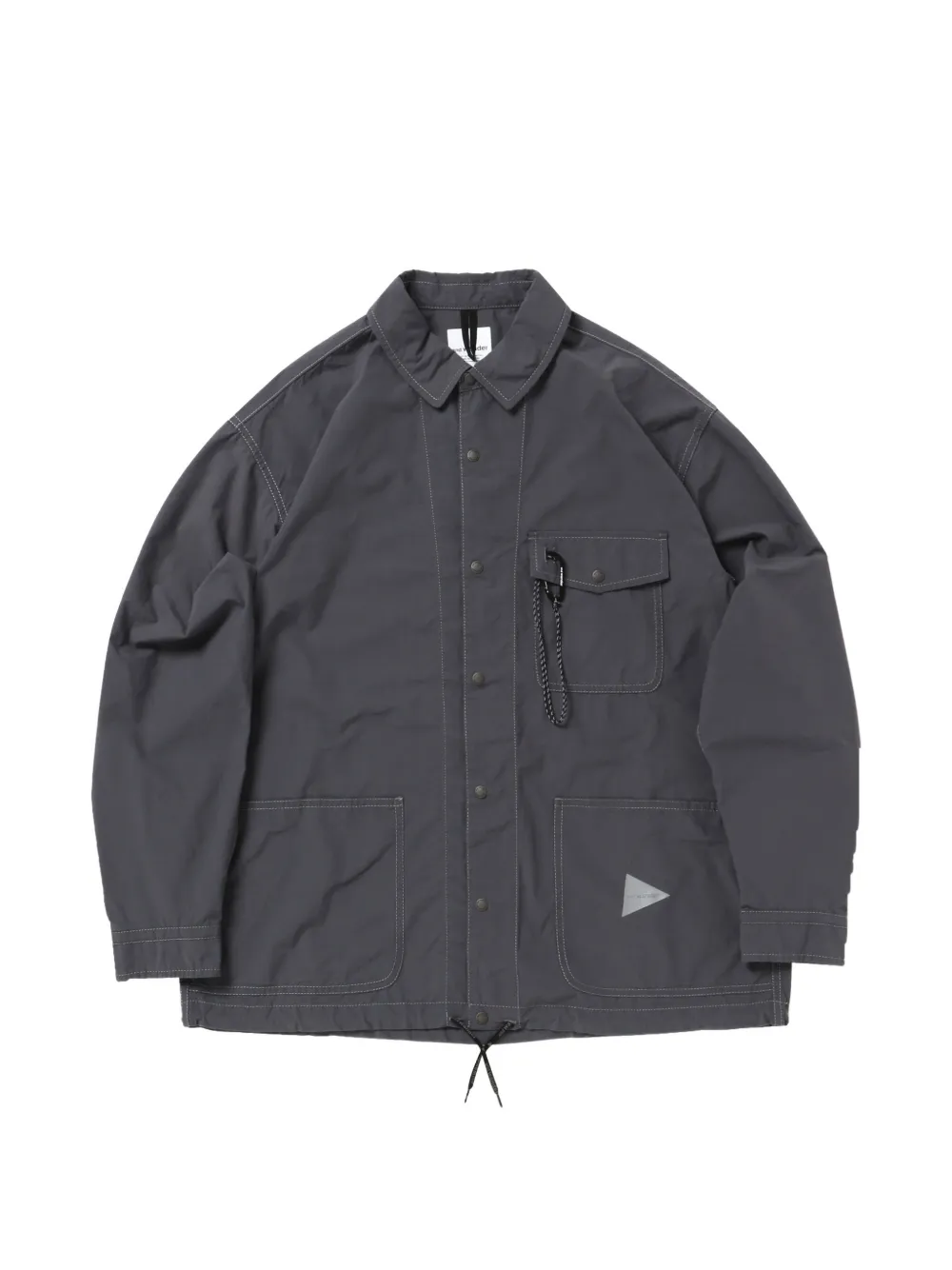 and Wander reflective stitching pocket jacket - Grigio