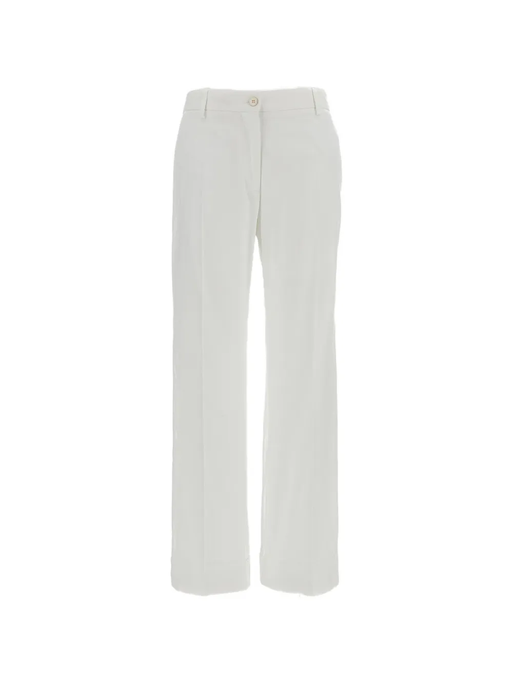 Alberto Biani buttoned trousers - Bianco