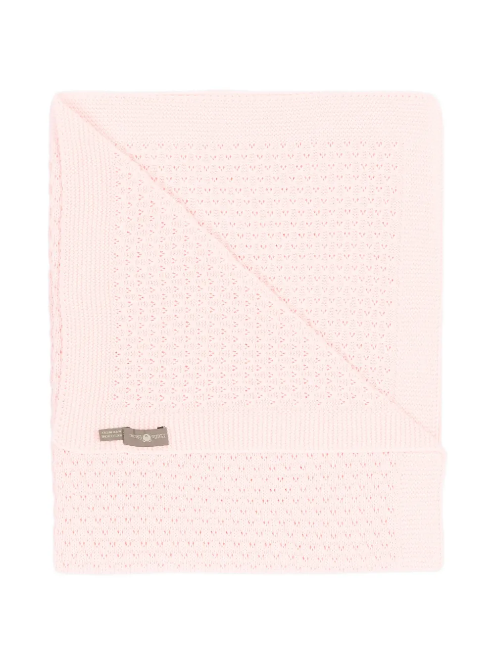 Little Bear knit blanket - Rosa