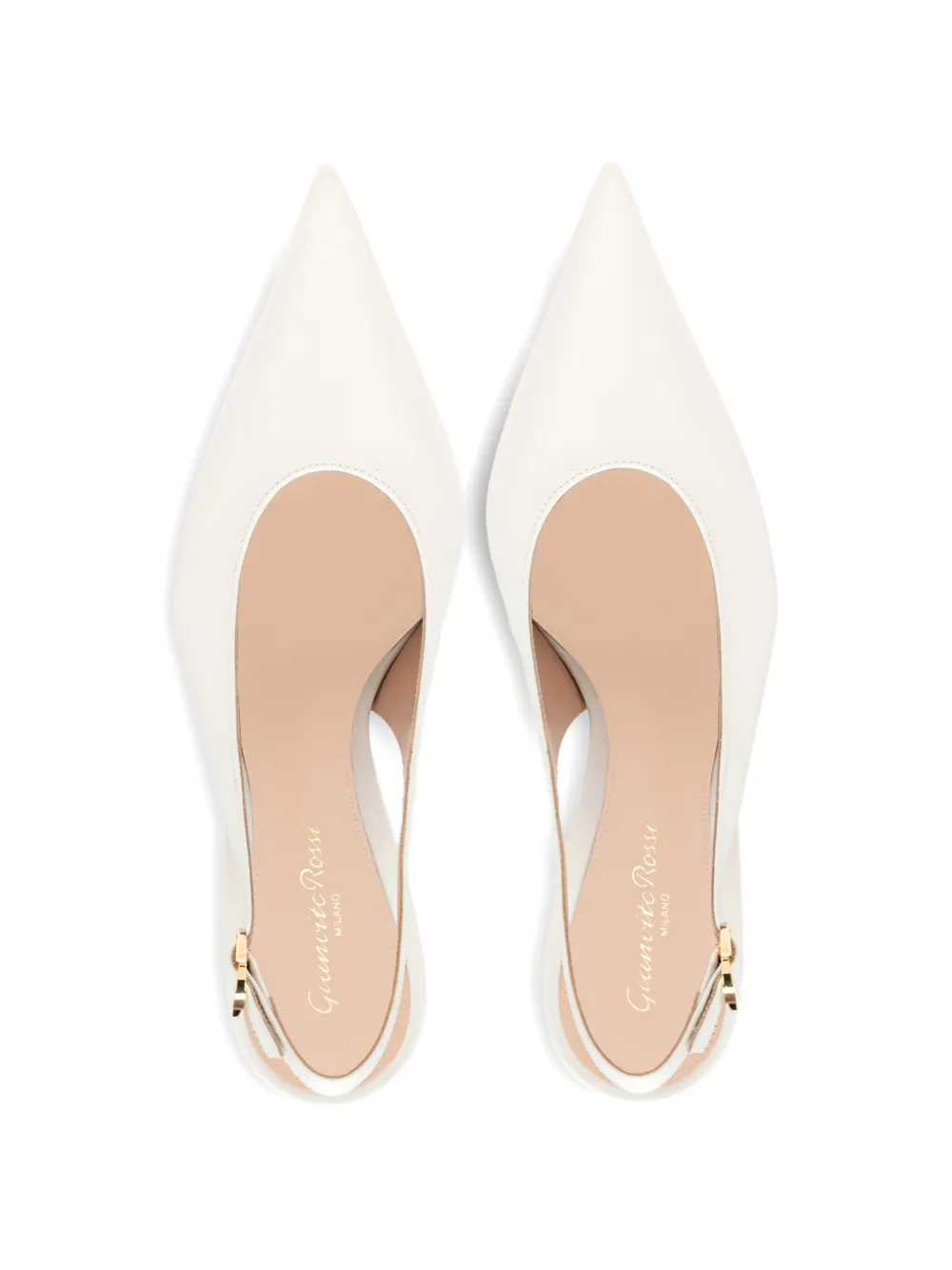 Gianvito Rossi Sofia slingback pumps Wit