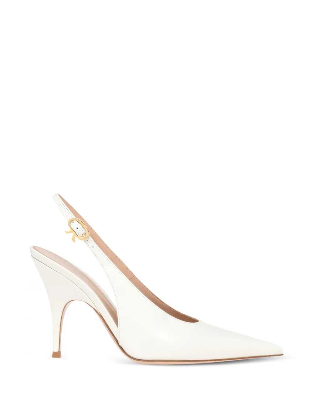 Gianvito Rossi Sofia slingback pumps Wit