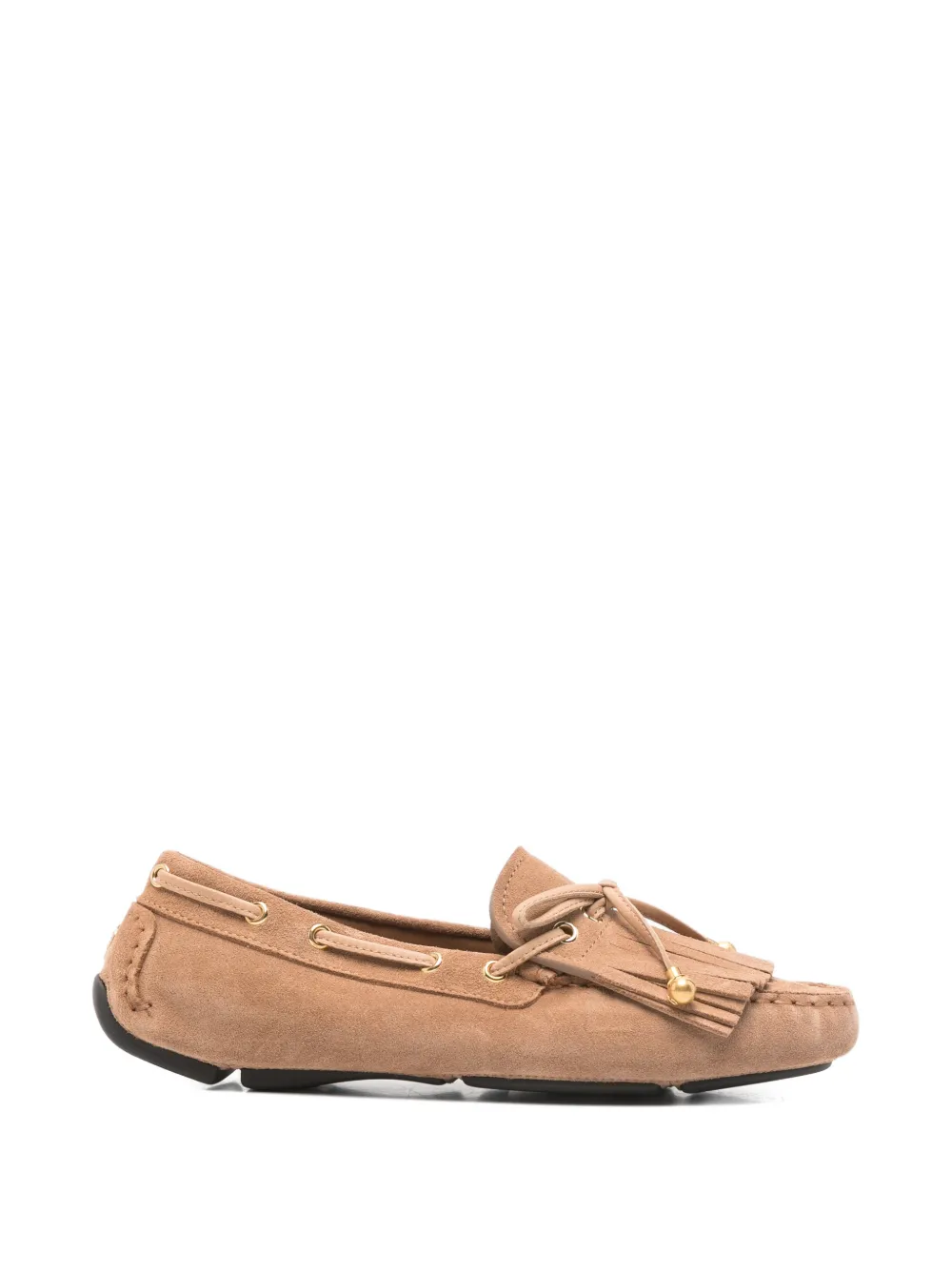 Jimmy Choo Manon F tassel-detail loafers - Toni neutri