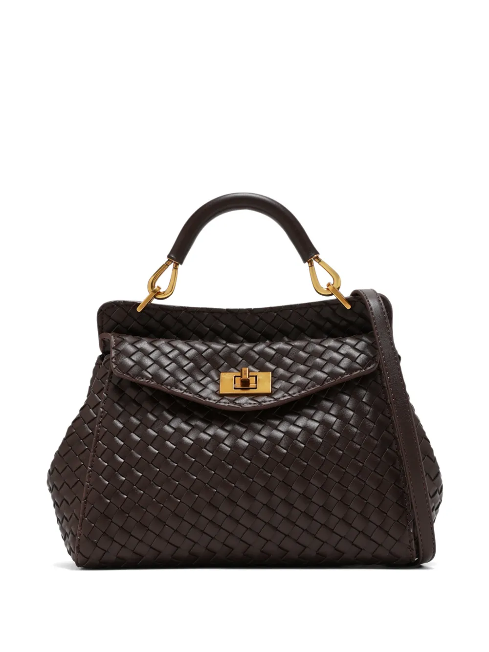 JW Pei Borsa tote Lucia con manico - Marrone