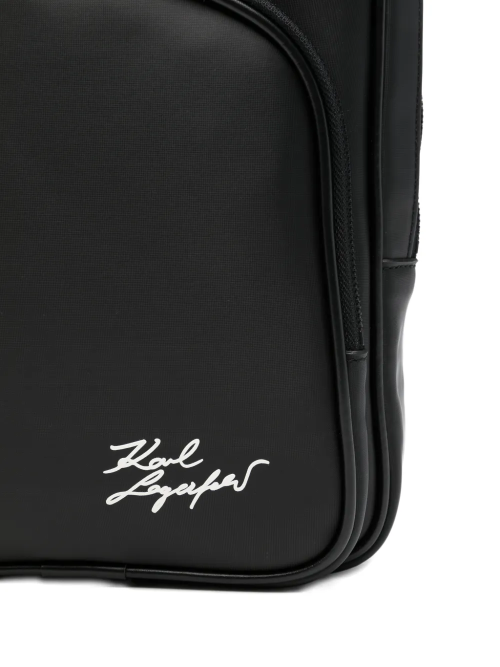 Karl Lagerfeld Messengertas met rits Zwart