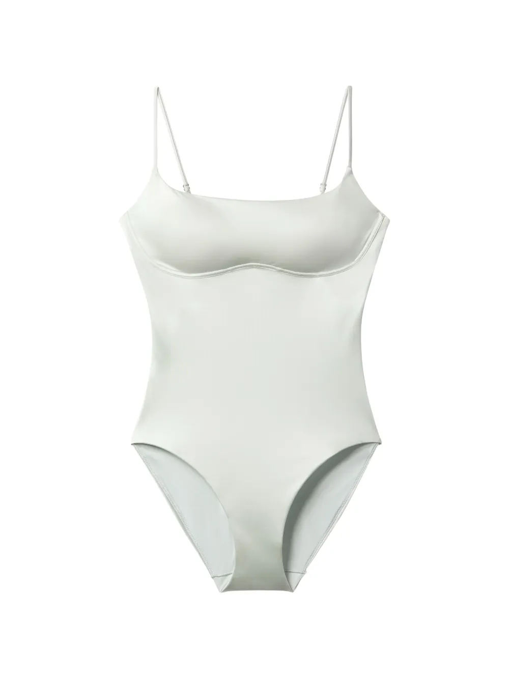 Calvin Klein underwired spaghetti-strap swimsuit - Weiß