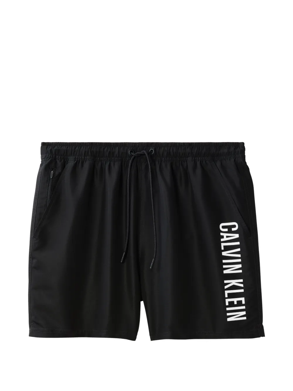 Calvin Klein Intense Power drawstring swim shorts – Black