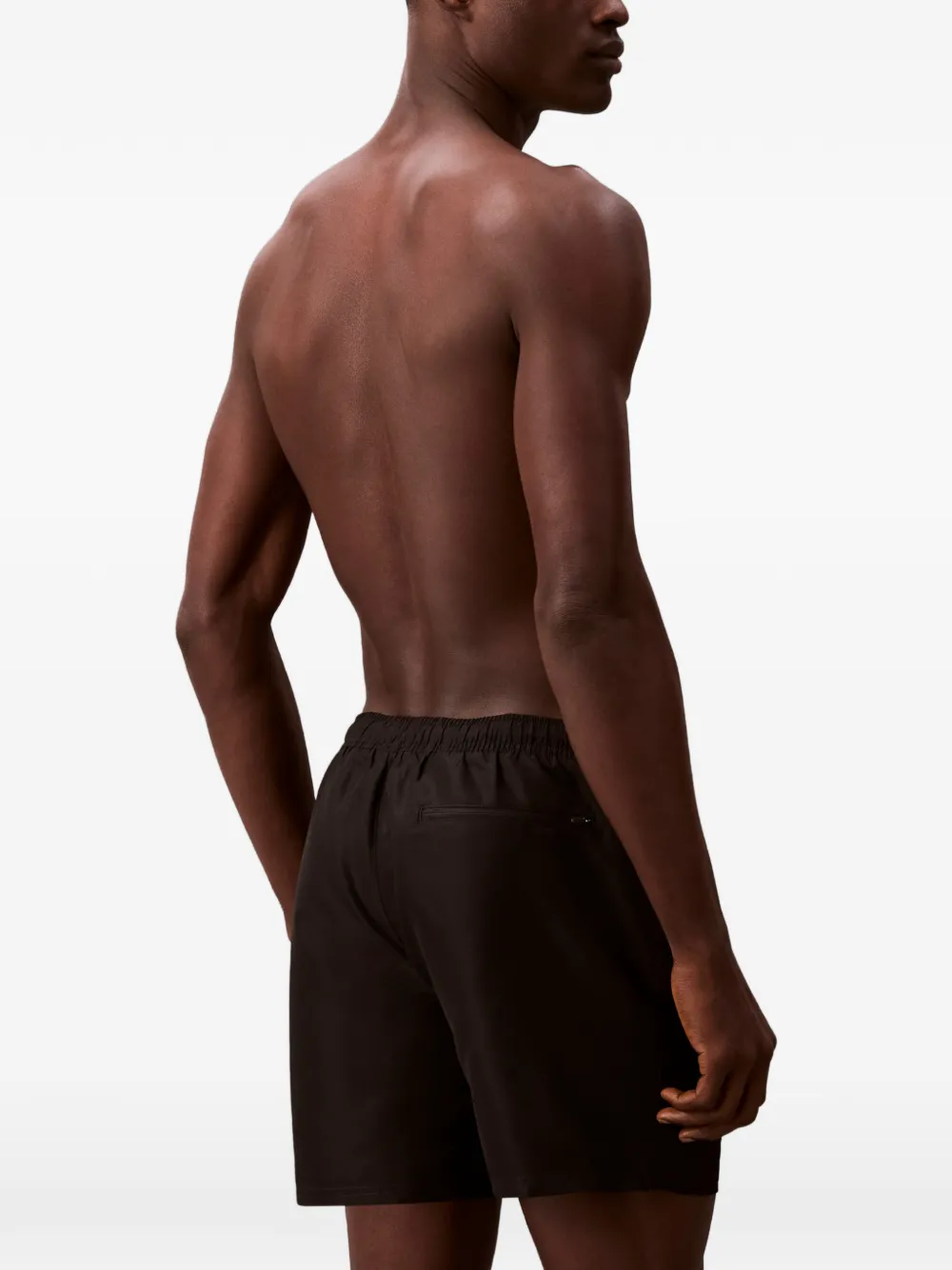 Calvin Klein Intense Power zwembroek met trekkoord Zwart