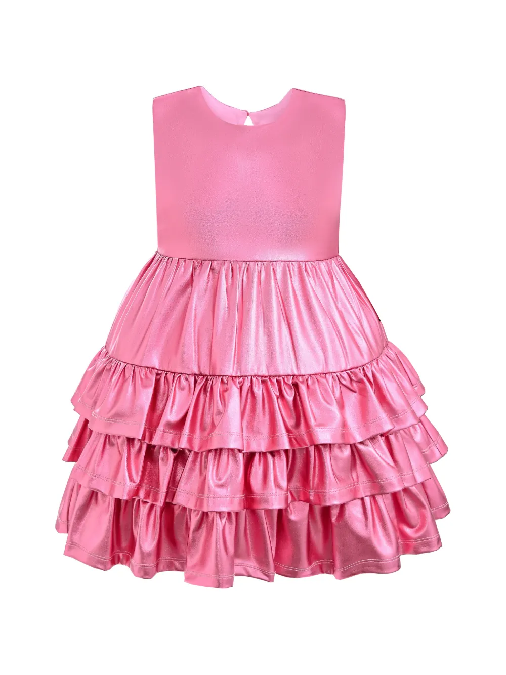 Tulleen Abito con ruches - Rosa