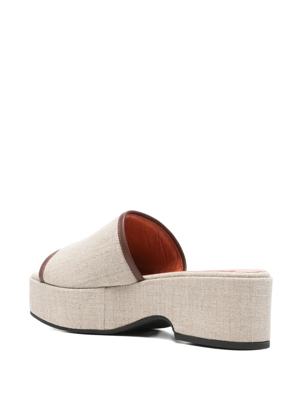 Carel Paris Adri sandalen met plateauzool Beige