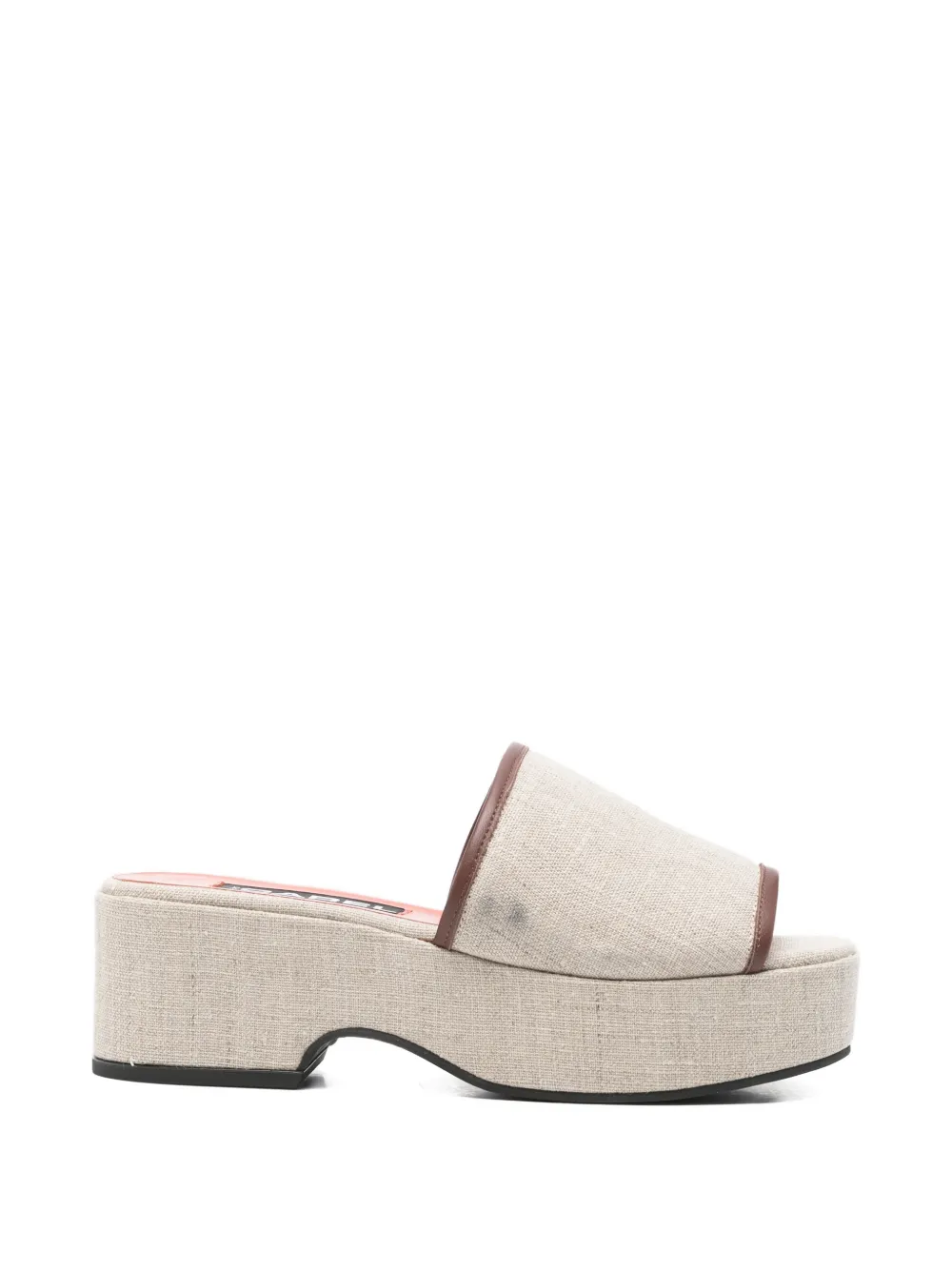 Carel Paris Adri platform trim sandals - Toni neutri