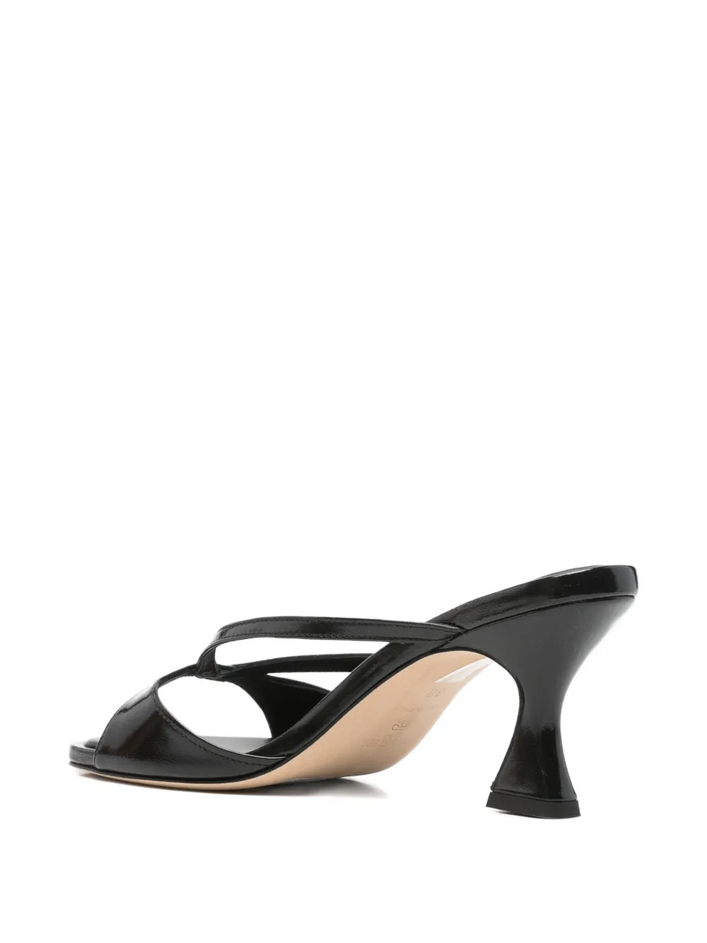 Carel Paris Athena sandalen met bandjes Zwart