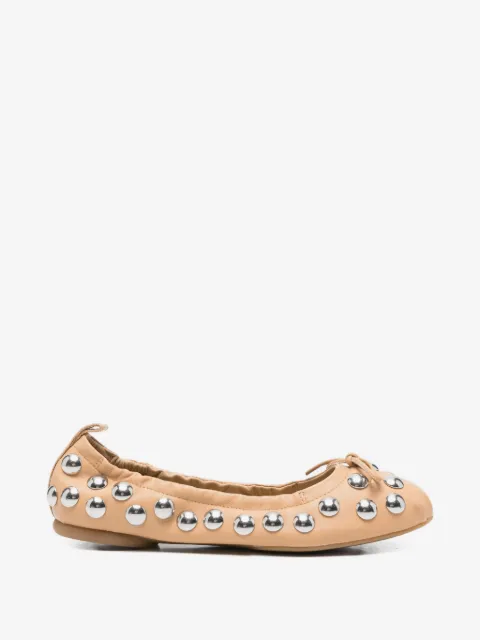 Hogan studded ballet flats