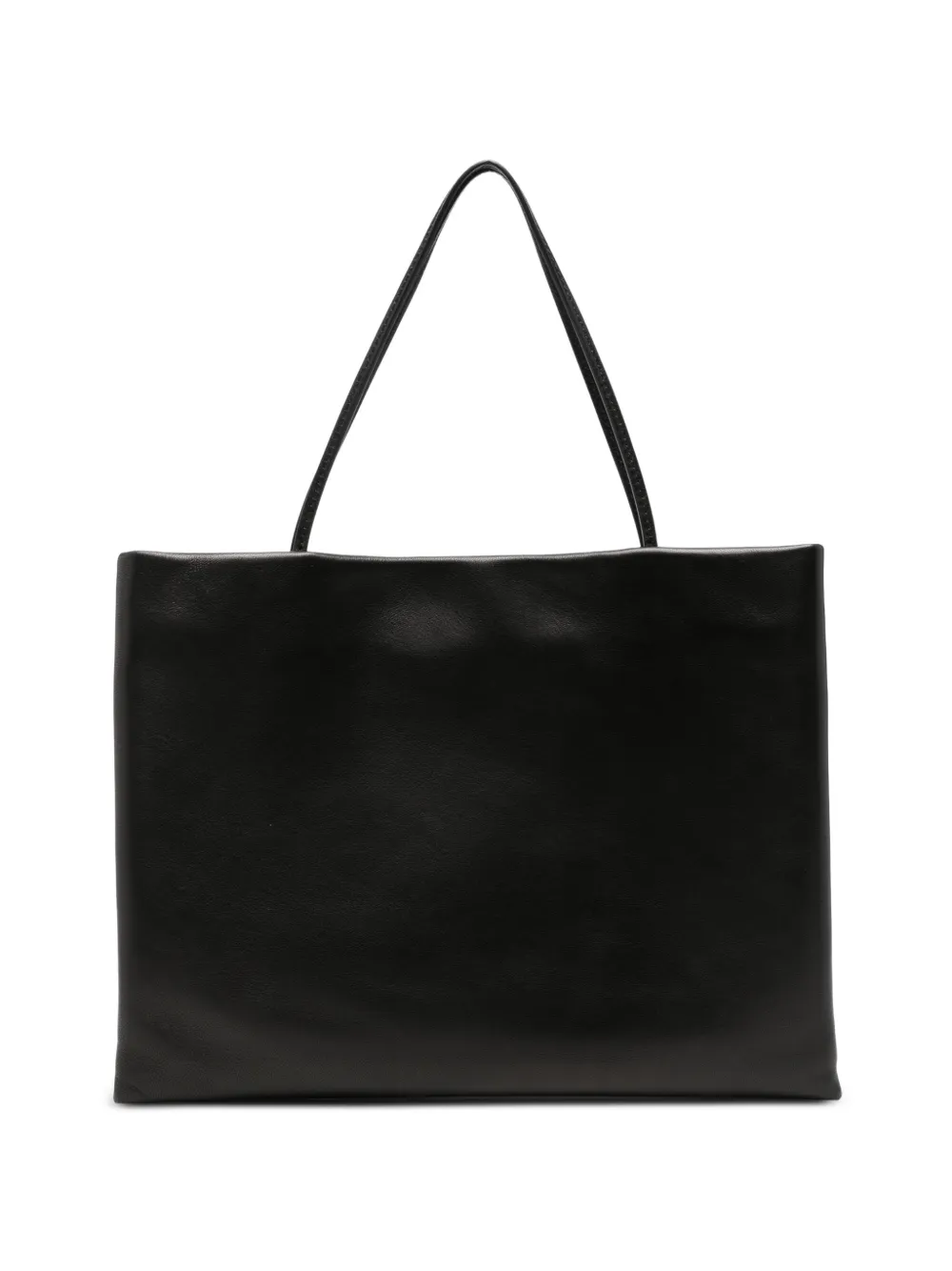 The Row Large Cecily Tote Bag In Black