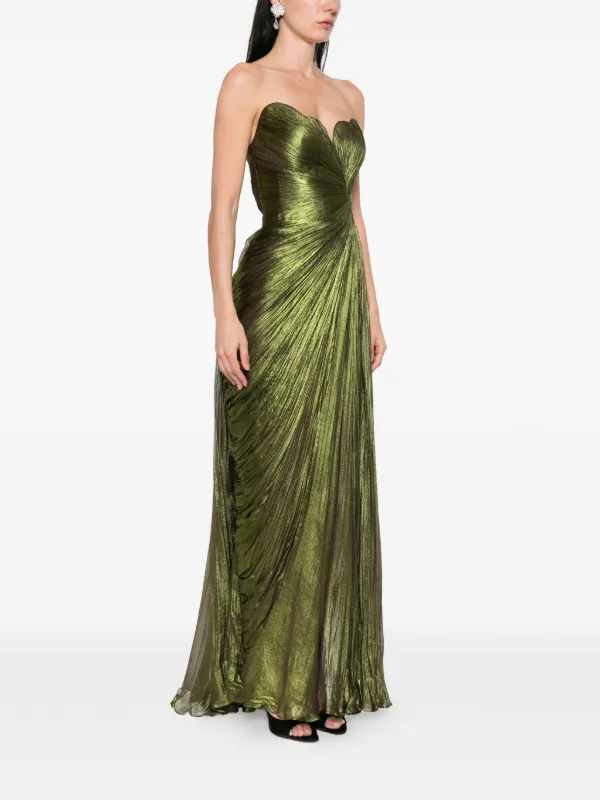 jean paul gaultier maxi dress Jean Paul Gaultier Black Metallic Maxi Dress main image 0