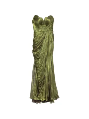 iris serban zaian maxi dress Iris Serban Zaian Maxi Dress | Green