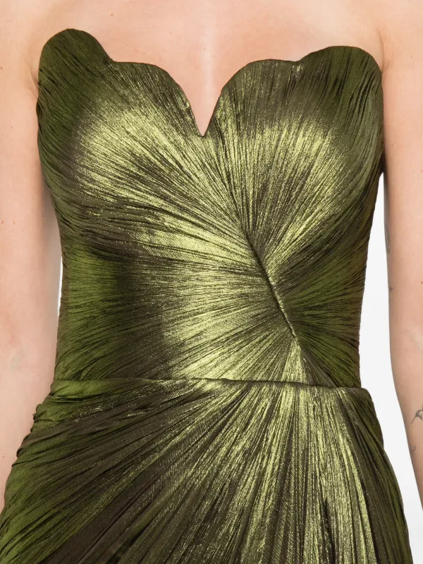 iris serban zaian maxi dress Iris Serban Zaian Maxi Dress | Green