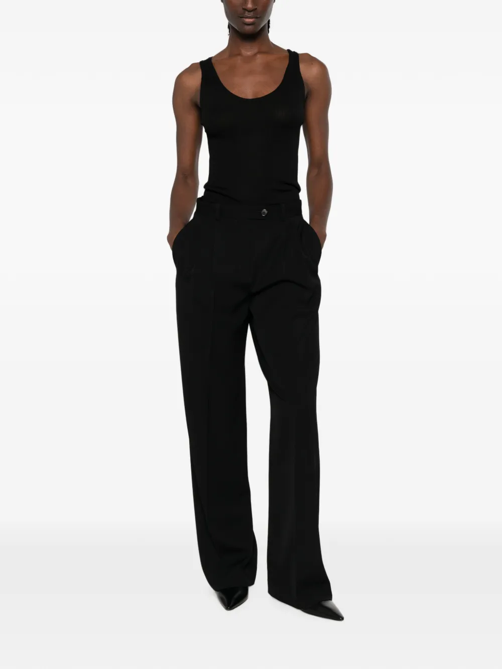 The Row Danel tanktop Zwart