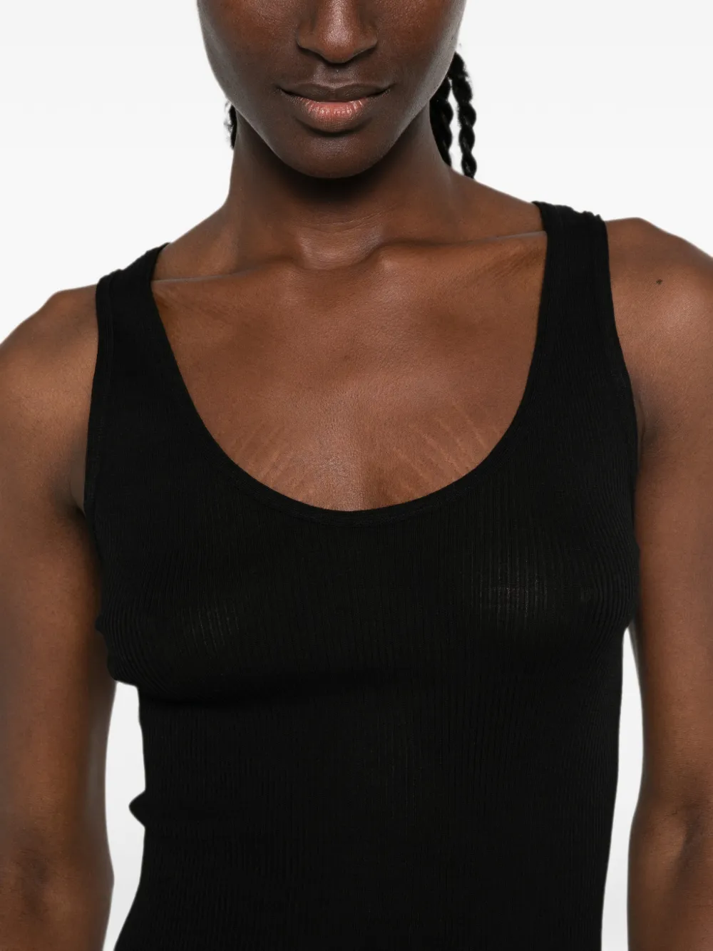The Row Danel tanktop Zwart