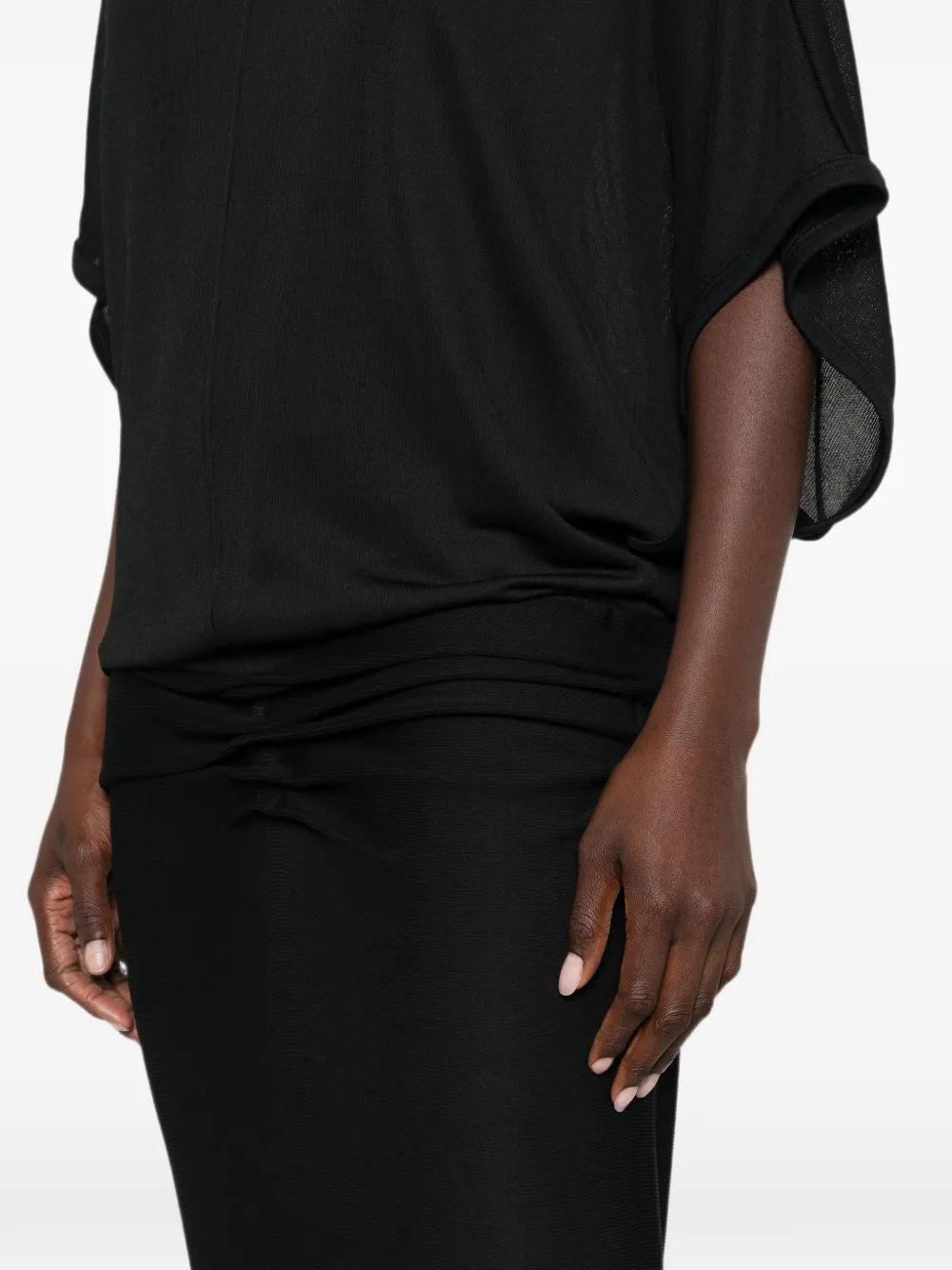 The Row Delyra maxi-dress Zwart