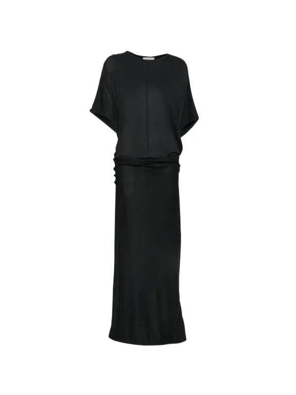 The Row Delyra Maxi Dress in Black