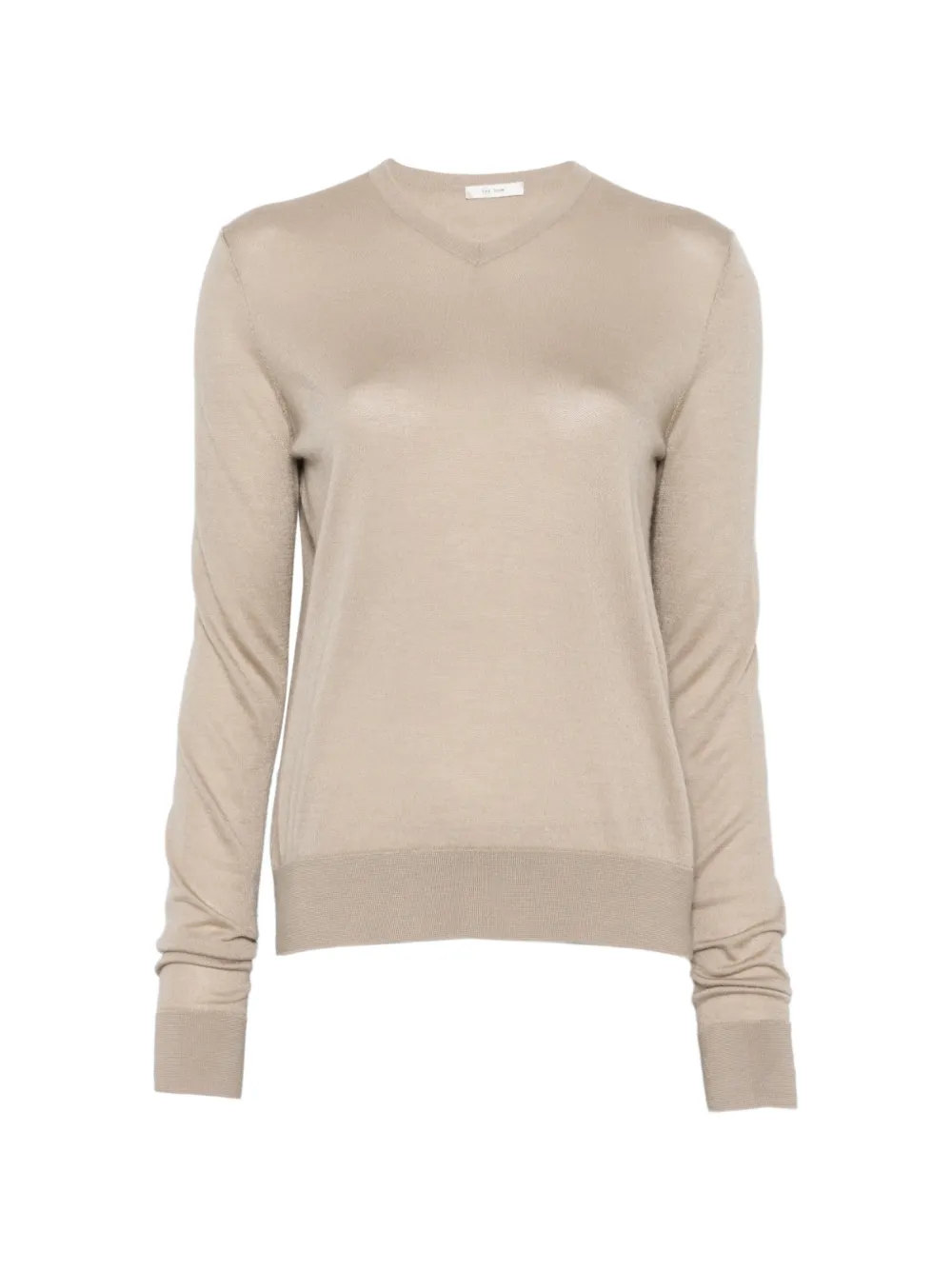 The Row Ondre V-neck jumper - Neutrals