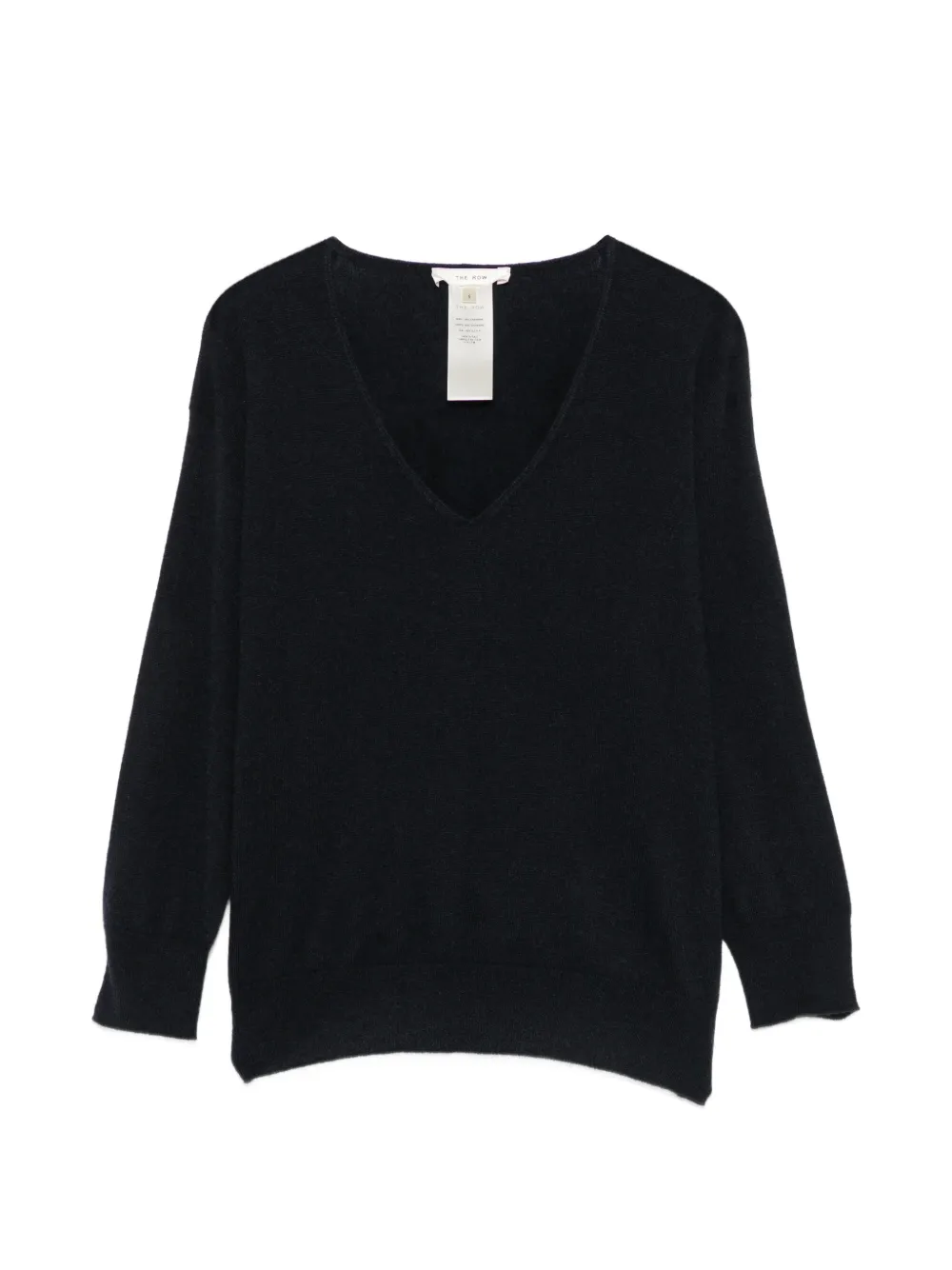 The Row Orchidea V-neck sweater - Blu