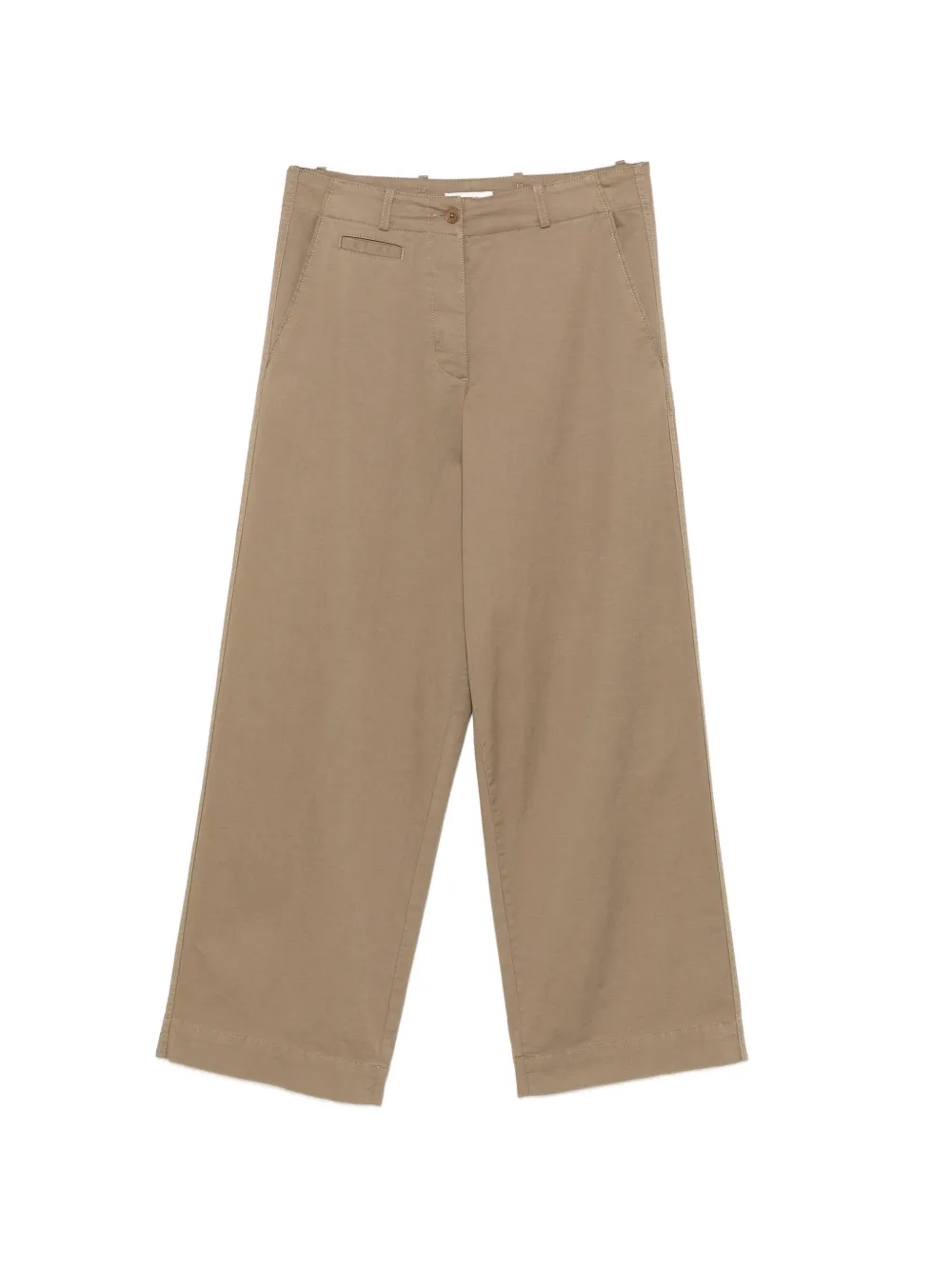 The Row Fadry wide-leg trousers - Nude