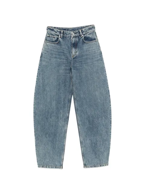Alaïa belt-loops jeans
