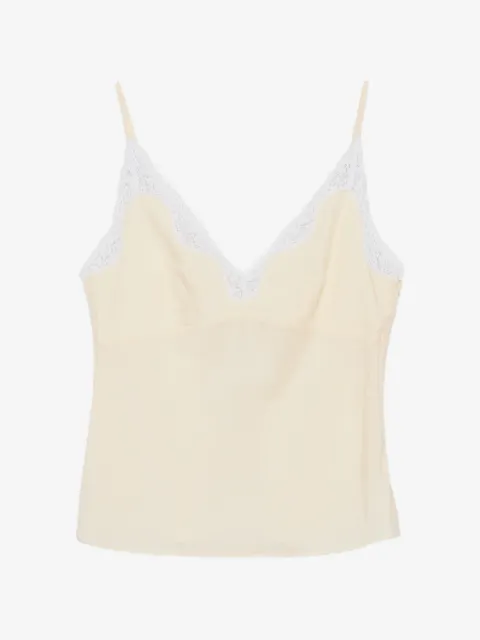 Posse Tabitha lace-trim top