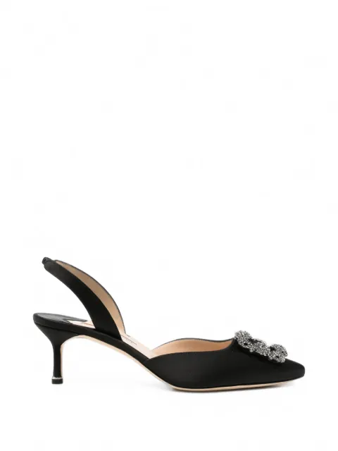 Manolo Blahnik Hangisli buckle-detail pumps