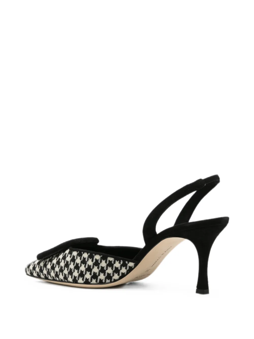 Manolo Blahnik Mayslibi pointed-toe pumps Wit