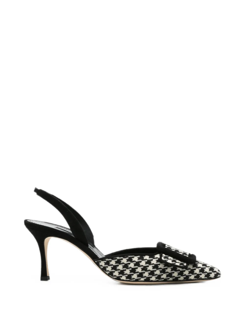 Manolo Blahnik Mayslibi pointed-toe pumps Wit