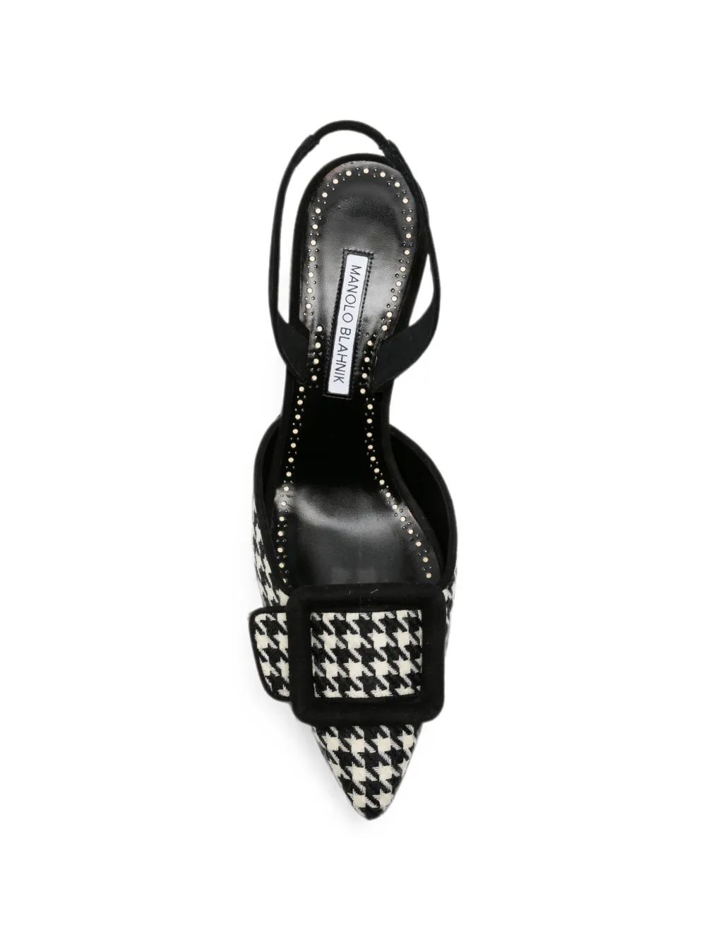 Manolo Blahnik Mayslibi pointed-toe pumps Wit