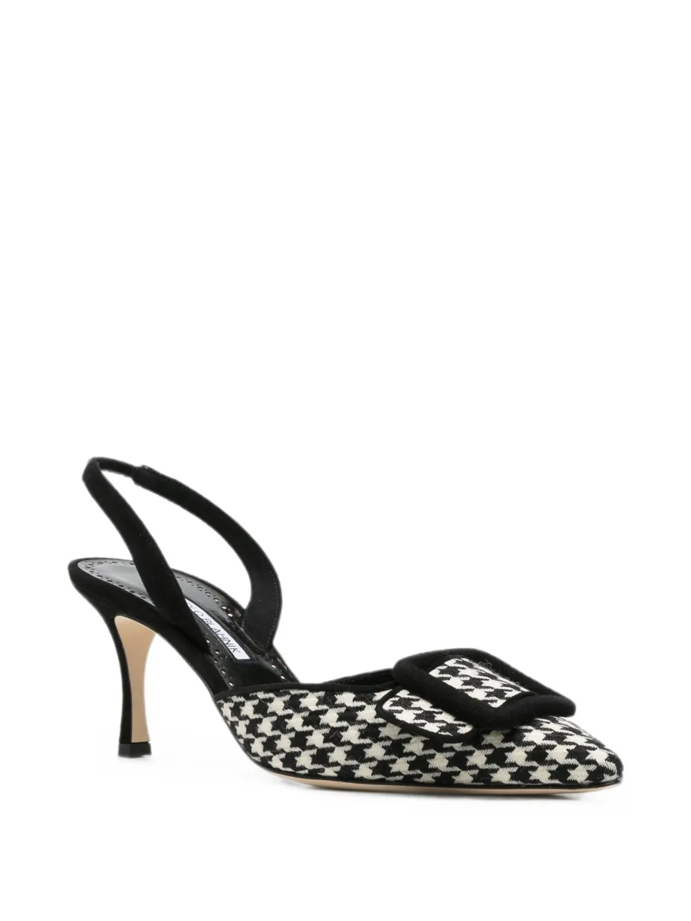Manolo Blahnik Mayslibi pointed-toe pumps Wit