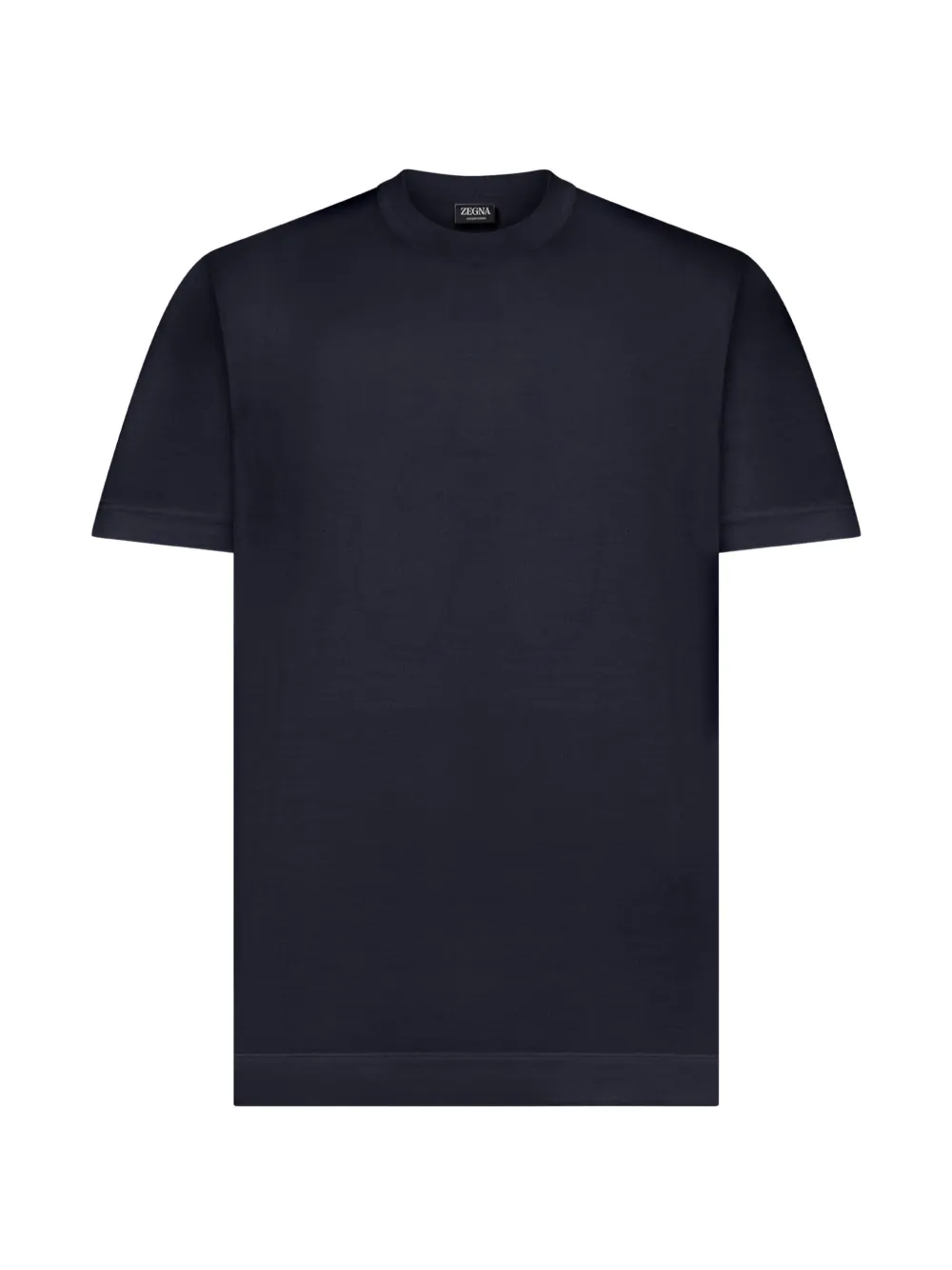 Zegna crew-neck T-shirt - Blu