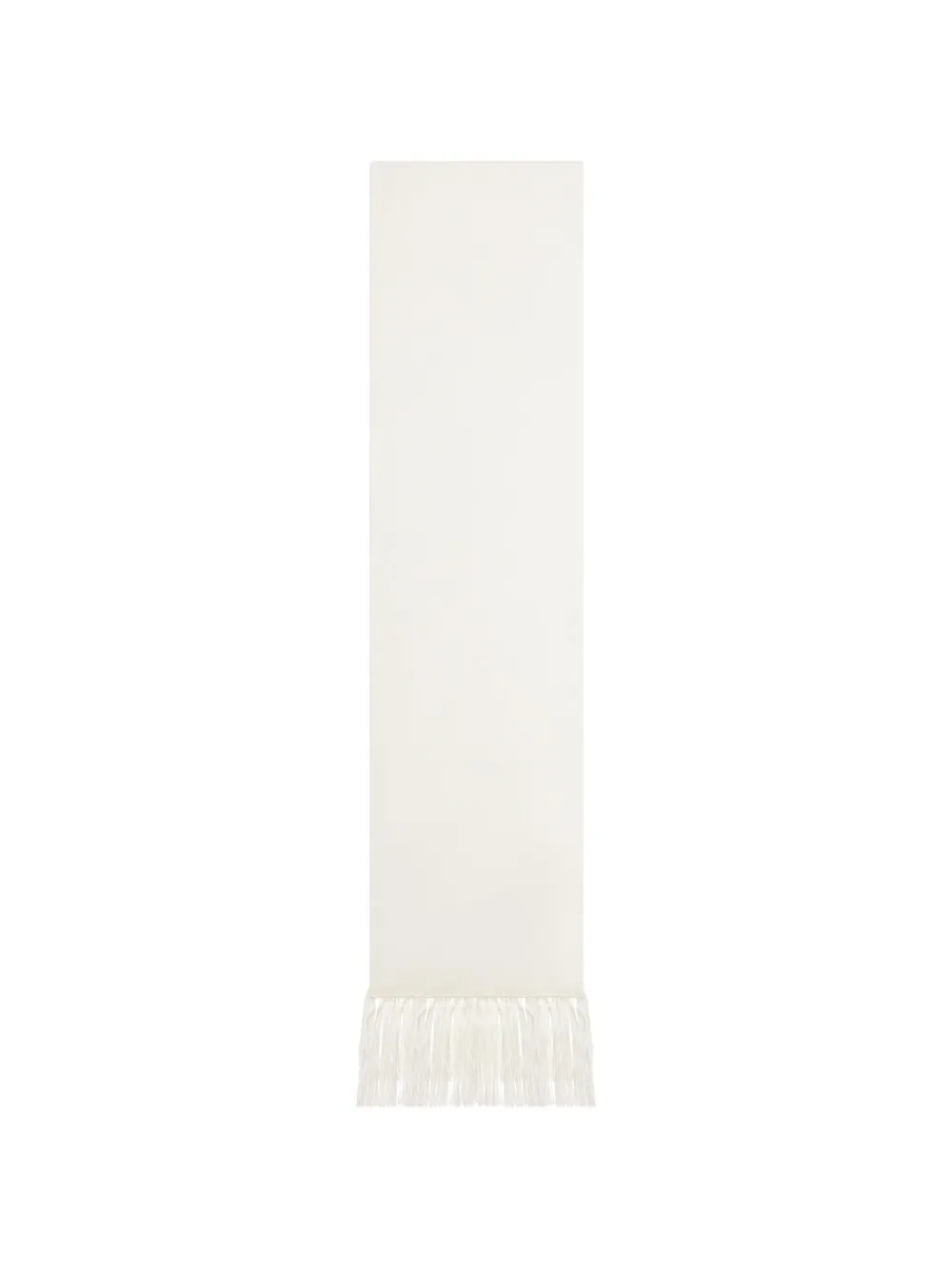 TOM FORD fringed scarf - White