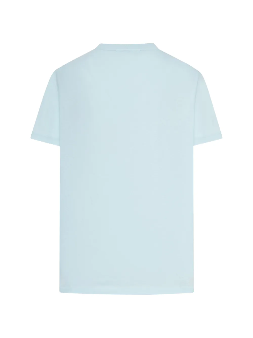 GANNI Jersey T-shirt met print Blauw