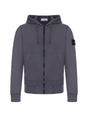 Stone Island ジップアップ パーカー | ブルー | FARFETCH JP