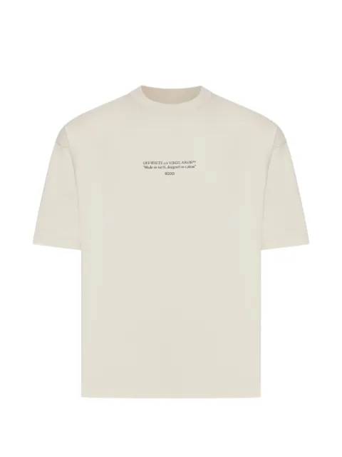 Off-White slogan-print T-shirt
