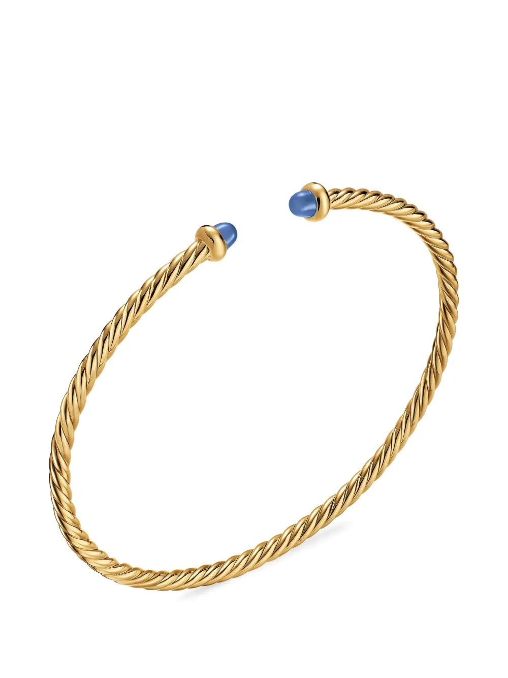  David Yurman Pulsera Cablespira® Micro - Dorado 