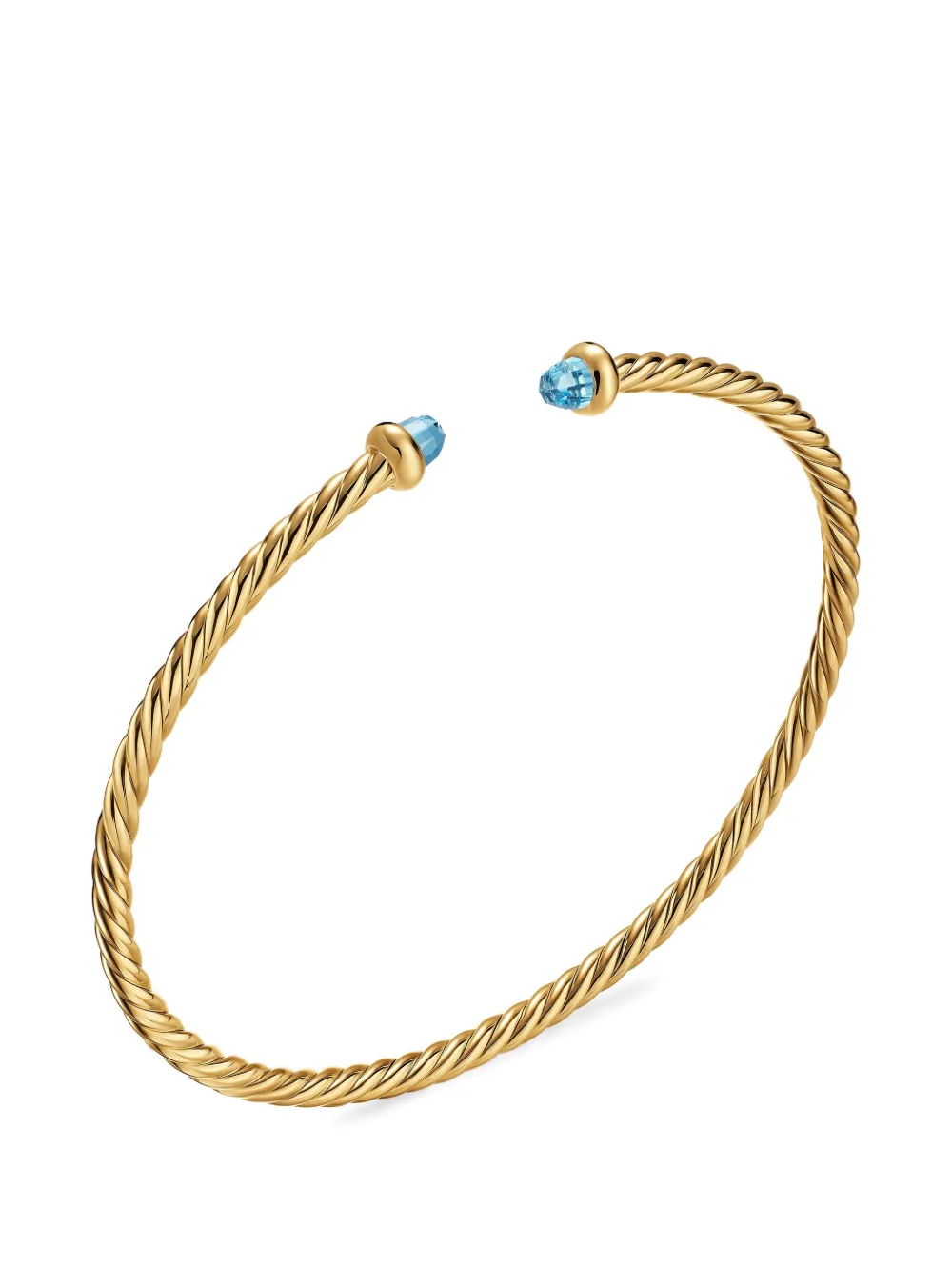  David Yurman Micro Cablespira® Flex Bracelet - Gold 