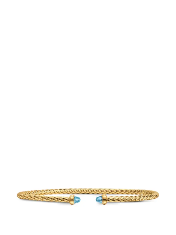 David Yurman Micro Cablespira® Flex Bracelet in Gold