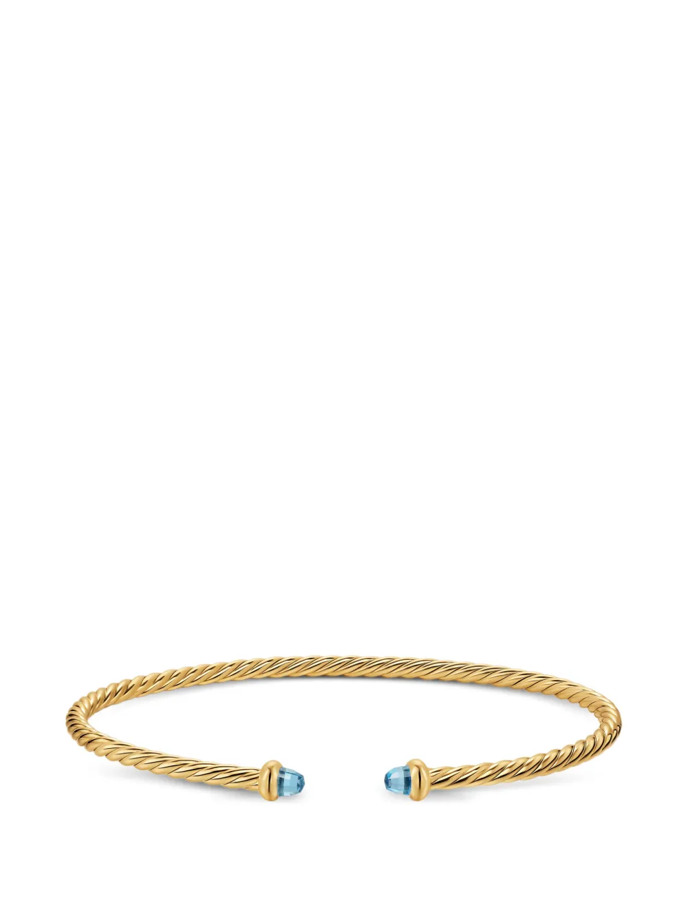  David Yurman Micro Cablespira® Flex Bracelet - Gold 