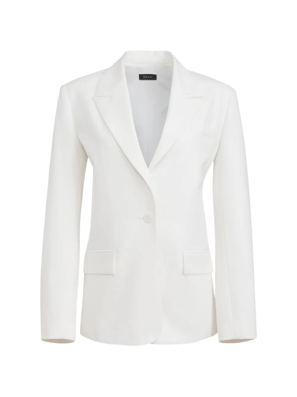 Toccin Willa boyfriend blazer - Bianco