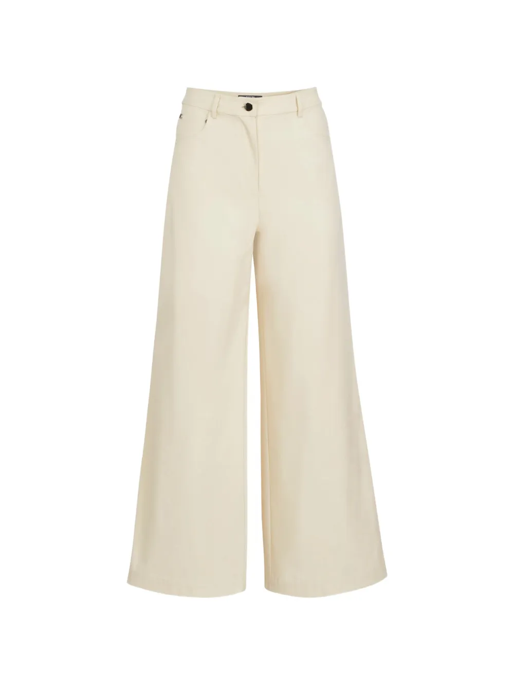 Toccin Nell five-pocket palazzo pants - Toni neutri
