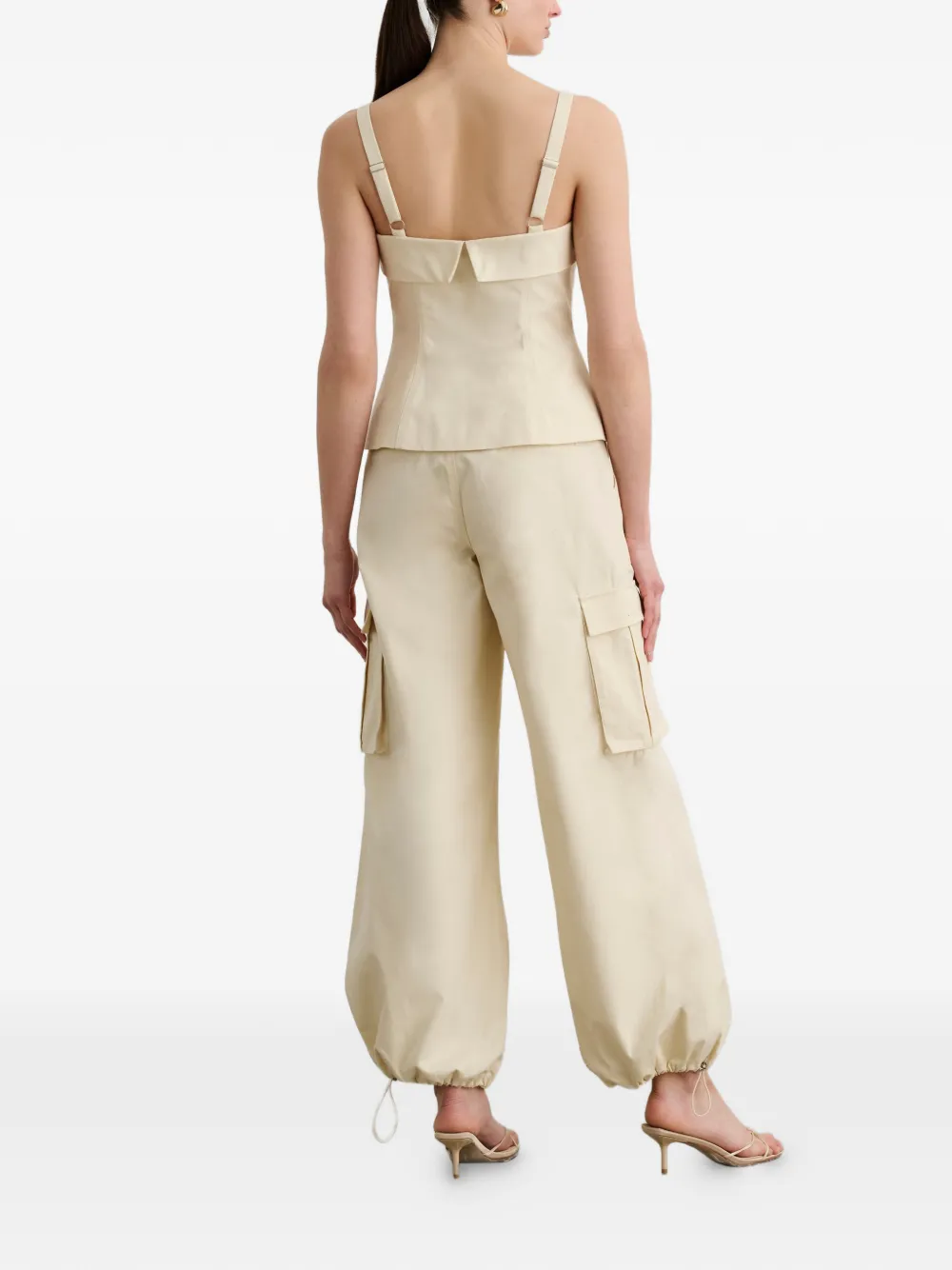 Toccin Cargo broek Beige